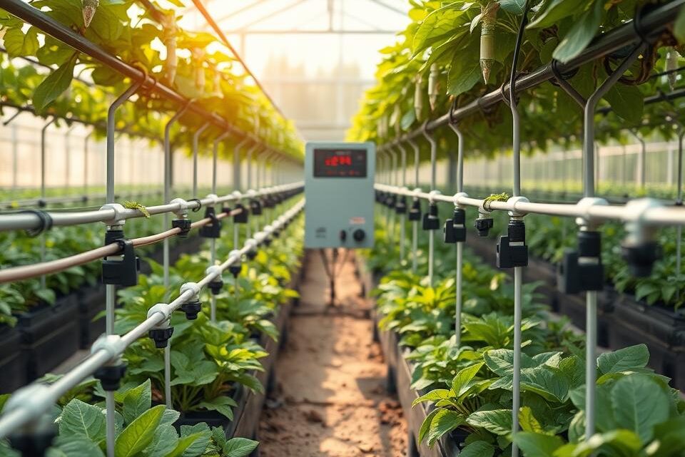 Gewächshaus-Bewässerungssystem richtig installieren