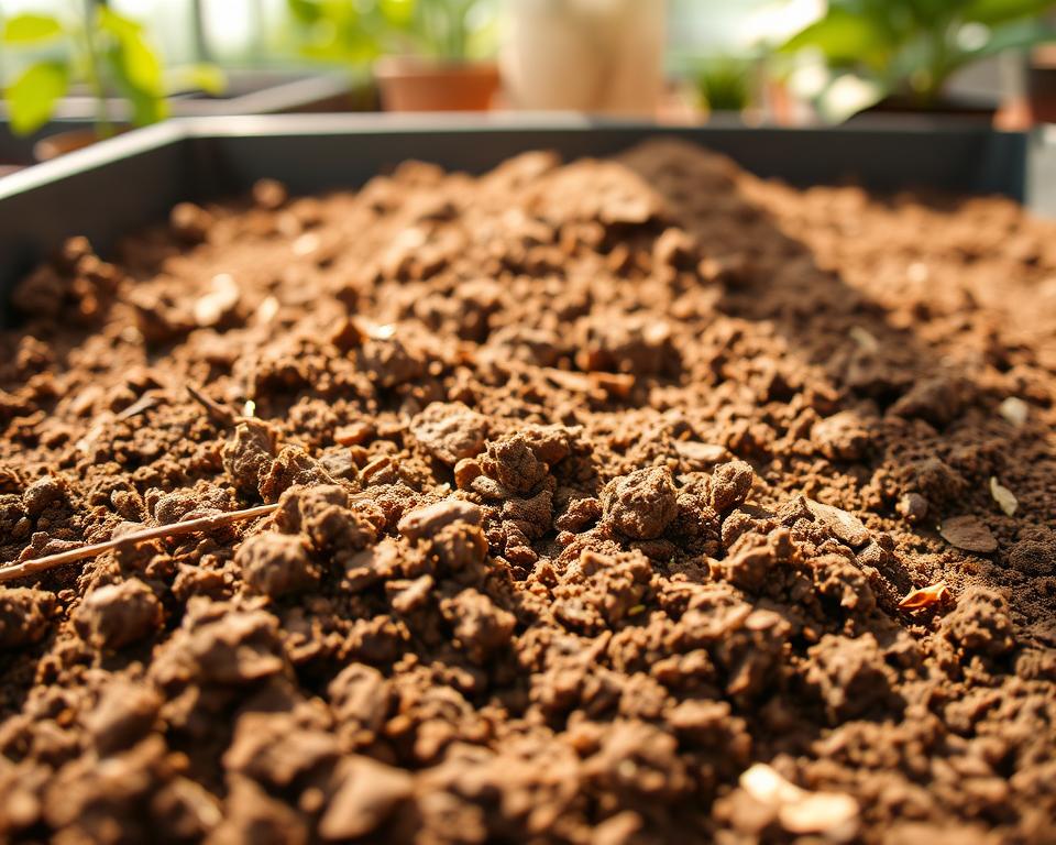 Gewächshaus Bodenmischung