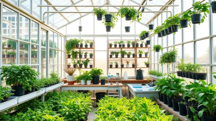 Gewächshaus Einrichtung: Tipps für optimale Gestaltung