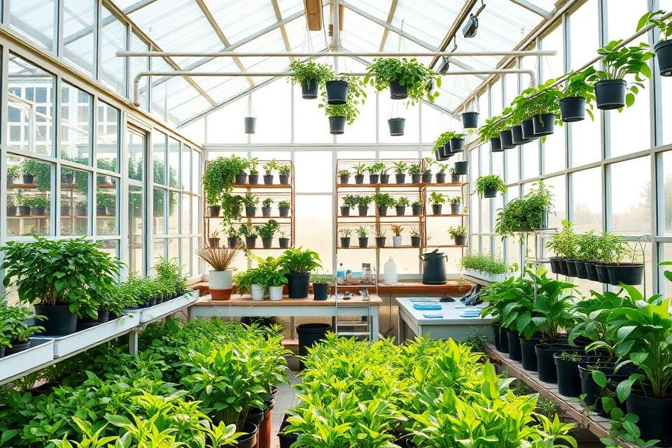 Gewächshaus Einrichtung: Tipps für optimale Gestaltung