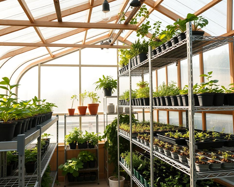 Gewächshaus Inneneinrichtung Regalsysteme Gewächshaus Inneneinrichtung Regalsysteme