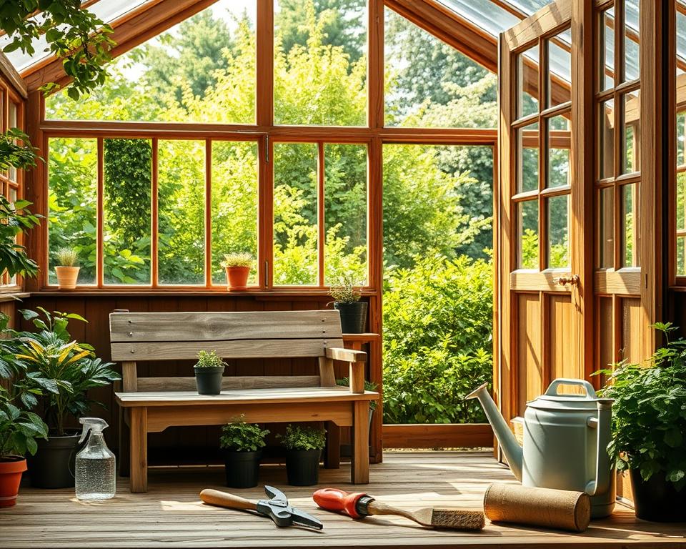 Holzschutz für Gewächshaus Pflege Holzschutz für Gewächshaus Pflege