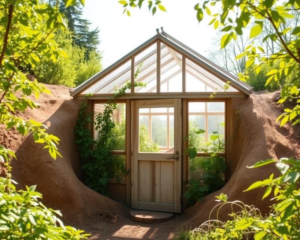 Standortwahl Walipini Erdgewächshaus