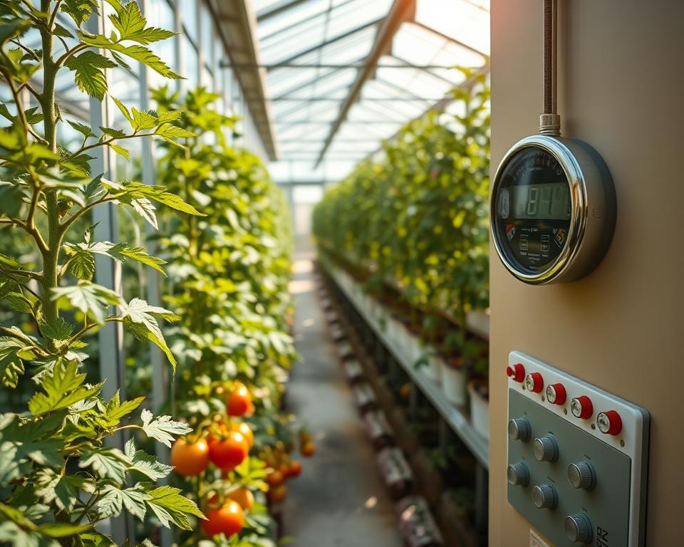 Tomaten Gewächshaustemperatur regulieren Tomaten Gewächshaustemperatur regulieren
