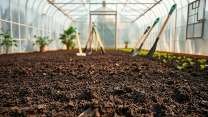 Boden Gewächshaus vorbereiten – Schritt für Schritt Anleitung