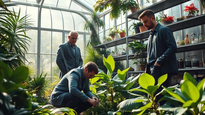 Das Gewächshaus der Wahrheit – Detektive & Pflanzen