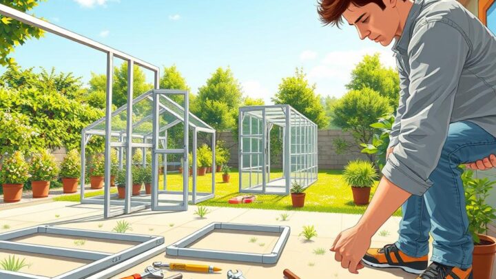 Gewächshaus Bausatz selbst aufbauen: Deine Anleitung