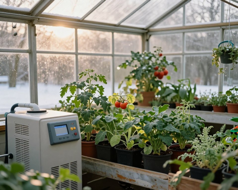 Gewächshausheizung zum Gewächshaus überwintern Gewächshausheizung zum Gewächshaus überwintern