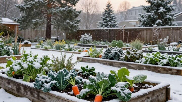 Warum ist ausgerechnet das Hochbeet ideal für Gemüse im Winter?