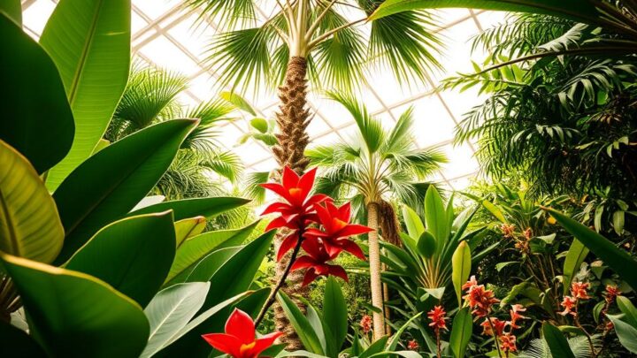 Exotische Ideen für die Gewächshauspflanzung