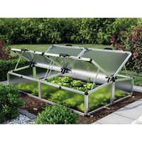 Hochwertiger Frühbeetkasten aus nachhaltigen, langlebigen Materialien – bietet zuverlässigen Schutz vor Wetterextremen und schafft optimale Wachstumsbedingungen das ganze Jahr hindurch. Ideal für Gartenfreunde, die eine stabile und pflegeleichte Lösung su