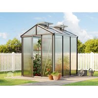 GFP 199 x 199 cm Gewächshaus, Standardfarbe Aluminium Natur | ohne Setangebot - (GFPV00130)