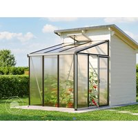 GFP 199 x 194 cm Anlehngewächshaus, pulverbeschichtet, Anthrazit RAL 7016 - (GFPV00747)
