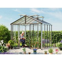 GFP 263 x 263 cm Gewächshaus, Standardfarbe Aluminium Natur | ohne Setangebot - (GFPV00698)