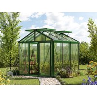 GFP 235 x 235 cm Gewächshaus, Pulverbeschichtet Grün, RAL 6005 | Aktionsset - Profi 1 - (GFPV00177)