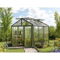 GFP 235 x 235 cm Gewächshaus, Standardfarbe Aluminium Natur | Aktionsset - Profi 2 - (GFPV00172)