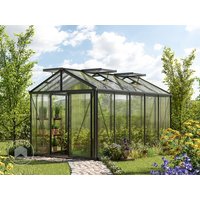 GFP 235 x 385 cm Gewächshaus, Pulverbeschichtet Anthrazit, RAL 7016 | Aktionsset - Profi 2 - (GFPV00161)