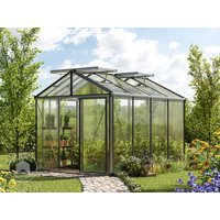 GFP 235 x 311 cm Gewächshaus, Standardfarbe Aluminium Natur | Aktionsset - Profi 2 - (GFPV00155)