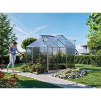 Gewächshaus Lilie 219 x 219 cm, Tomatenhaus 6 mm, Tomatengewächshaus  aus Aluminium, ideales kleines Gewächshaus, GFP Gewächshaus, Gewächshaus 6 mm