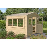 Fjordholz Gewächshaus aus Holz Modell 28 B