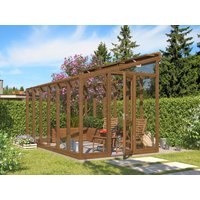 Fjordholz Premium Gewächshaus Modell Greenline Nr.