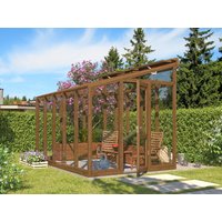 Fjordholz Premium Gewächshaus Modell Greenline Nr. Fjordholz Premium Gewächshaus Modell Greenline Nr.