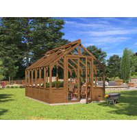 Lähe Premium Gewächshaus Modell Greenline Nr. 8