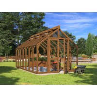 Lähe Premium Gewächshaus Modell Greenline Nr. 3