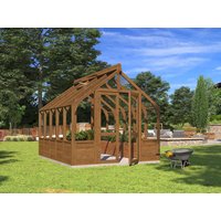 Lähe Premium Gewächshaus Modell Greenline Nr. 7 /