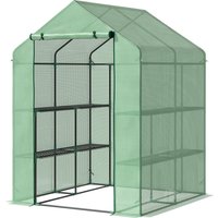 Outsunny Gewächshaus B/H/L: ca. 138x190x143 cm