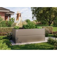 Hochtbeet aus Stahl 150x100x77 cm,  mit Frühbeet erhältlich, Hochbeet Bausatz, Hochbeet Metall, Hochbeet selber bauen