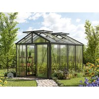 GFP 235 x 311 cm Gewächshaus, Pulverbeschichtet Anthrazit, RAL 7016 | ohne Setangebot - (GFPV00182)