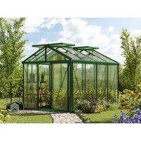GFP 235 x 311 cm Gewächshaus, Pulverbeschichtet Grün, RAL 6005 | Aktionsset - Profi 1 - (GFPV00186)