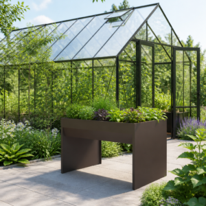 42% Rabatt ✓ 1 × 1 m | Barrierefreies Hochbeet 110x100x75 cm | Unterfahrbares Stahl-Hochbeet Unkategorisiert online kaufen