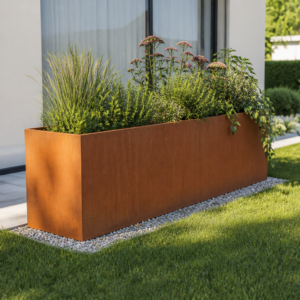 3 × 1 m | Hochbeet aus Cortenstahl 300x80x80 cm, Matgerialstärke 2 mm Unkategorisiert online kaufen
