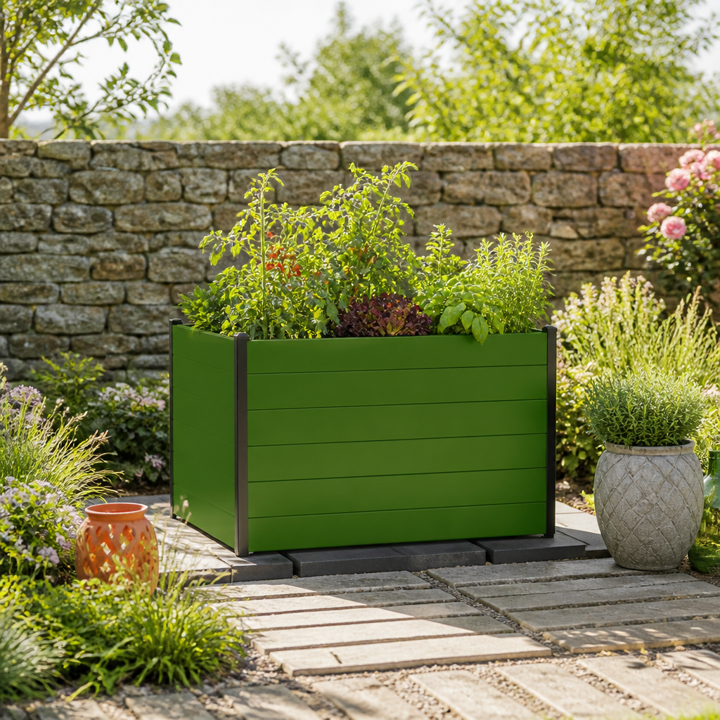 35% Rabatt ✓ 1 × 1 m | Hochbeet – Alu 119x99x77 cm, Designed IN AUSTRIA