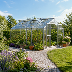 4 × 3 m | Gewächshaus 259 x 449 cm, 6 oder 8 mm, 3 Fenster, Doppeltür, Gewächshaus Aluminium, Tomatenhaus, Gartenhaus, Treibhaus, Gewächshaus günstig, Glashaus | Plexiglas | Aluminiumrahmen | Doppelschiebetür | Dachfenster Unkategorisiert online kaufen