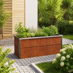 37% Rabatt ✓ 2 × 1 m | Cortenstahl Hochbeet 200x85x77 cm | 30 mm Wandpaneele & Nagerschutz Unkategorisiert online kaufen