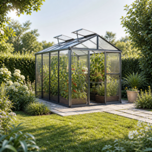 3 × 2 m | Gewächshaus 223x296 cm, 16 mm, 2 Fenster, Einfachtür, MISTRAL 4, Gewächshaus Aluminium ideales Tomatenhaus und Gartenhaus | Polycarbonat | Aluminiumrahmen | Einfachschiebetür | Dachfenster Unkategorisiert online kaufen