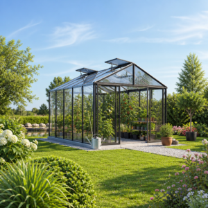 4 × 3 m | Gewächshaus ASTERIA 311x385 cm, Plexiglas ALLTOP, 4 Fenster, Doppeltür, Gewächshaus Aluminium, Tomatenhaus, Gartenhaus, Treibhaus, gewächshaus günstig, Glashaus | Aluminiumrahmen | Doppelschiebetür | Dachfenster Unkategorisiert online kaufen