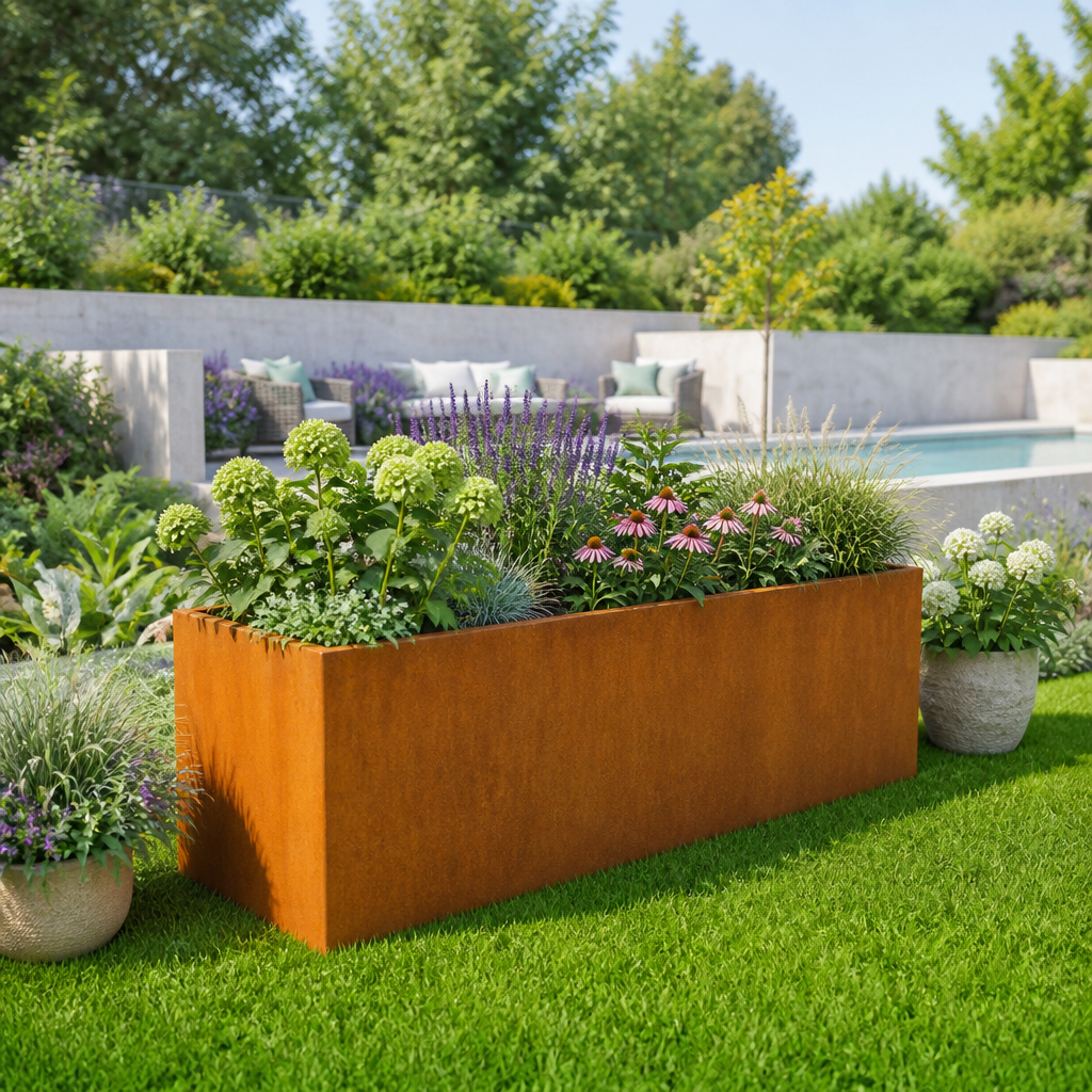 33% Rabatt ✓ 3 × 1 m | Hochbeet aus Cortenstahl 250x80x80 cm, Hochbeet Bausatz 33% Rabatt ✓ 3 × 1 m | Hochbeet aus Cortenstahl 250x80x80 cm, Hochbeet Bausatz