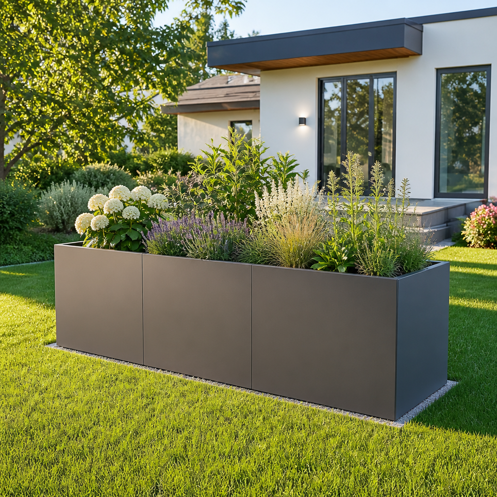 3 × 1 m | Hochbeet aus Stahl 300x80x80 cm, Hochbeet aus Stahl 300x80x80 cm 3 × 1 m | Hochbeet aus Stahl 300x80x80 cm, Hochbeet aus Stahl 300x80x80 cm