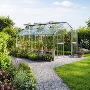 4 × 3 m | Gewächshaus 259 x 384 cm, 6 oder 8 mm, 3 Fenster, Doppeltür, Gewächshaus Aluminium, Tomatenhaus, Gartenhaus, Treibhaus, Gewächshaus günstig, Glashaus | Plexiglas | Aluminiumrahmen | Doppelschiebetür | Dachfenster Unkategorisiert online kaufen