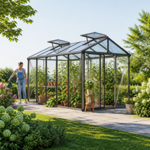 Gewächshaus DIAMAS 236x385 cm, 10 oder 12 mm, 2 Fenster, Einfachtür, Gewächshaus Aluminium, Tomatenhaus, Gartenhaus, Treibhaus, gewächshaus günstig, Glashaus Unkategorisiert online kaufen Gewächshaus DIAMAS 236x385 cm, 10 oder 12 mm, 2 Fenster, Einfachtür, Gewächshaus Aluminium, Tomatenhaus, Gartenhaus, Treibhaus, gewächshaus günstig, Glashaus Unkategorisiert online kaufen