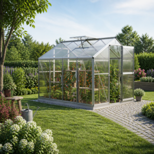 3 × 2 m | Gewächshaus OASIS 4 – 222 x 259 cm – Robustes Aluminium-Gewächshaus mit 6 mm oder 8 mm Doppelstegplatten, ausgestattet mit zwei Fenstern und einer praktischen Doppeltür. Ideal als Tomatenhaus, Gartenhaus oder Treibhaus – hochwertige Qualität zu einem güns | Plexiglas | Aluminiumrahmen | Dachfenster Unkategorisiert online kaufen