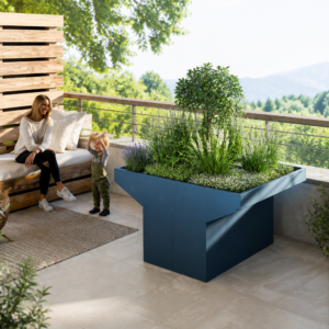 47% Rabatt ✓ 2 × 1 m | Barrierefreies Hochbeet 160x120x80 cm | Unterfahrbares Stahl-Hochbeet Unkategorisiert online kaufen