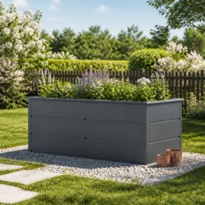 PRIMEYARD 100 x 200 x 78 cm Hochbeet, Stahl, anthrazit Unkategorisiert online kaufen