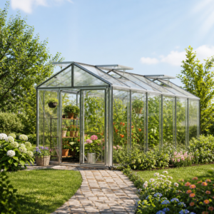 GFP 235 x 460 cm Gewächshaus, Standardfarbe Aluminium Natur | ohne Setangebot | Polycarbonat | Einfachschiebetür | Dachfenster Unkategorisiert online kaufen GFP 235 x 460 cm Gewächshaus, Standardfarbe Aluminium Natur | ohne Setangebot | Polycarbonat | Einfachschiebetür | Dachfenster Unkategorisiert online kaufen
