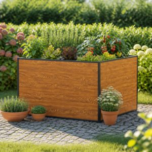 GFP 119 x 119 x 77 cm Hochbeet, Holzoptik Unkategorisiert online kaufen