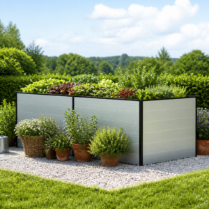 GFP 235 x 119 x 77 cm Hochbeet, Aluminium eloxiert Unkategorisiert online kaufen